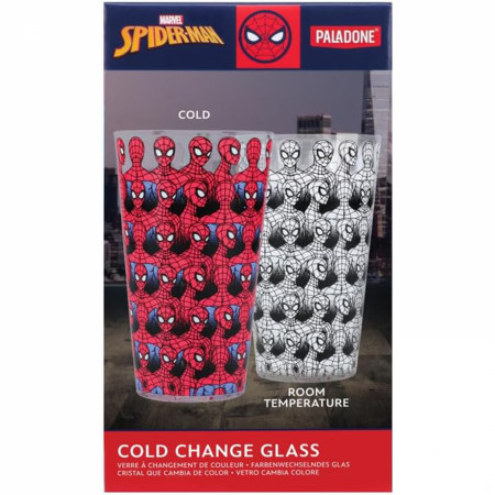 Spider-Man Character Turn-Around Color Changing Pint Glass